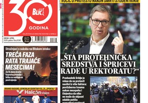 Blic naslovna strana za 01.04 