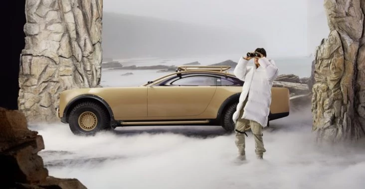  Maybach concept car zaprojektowany przez genialnego Virgila Abloha. Na podstawie tego projektu powstała limitowana edycja Maybach Virgil Abloh 2023.