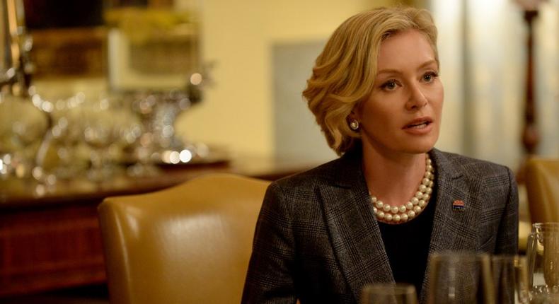 Portia de Rossi as Elizabeth North in 'Scandal'