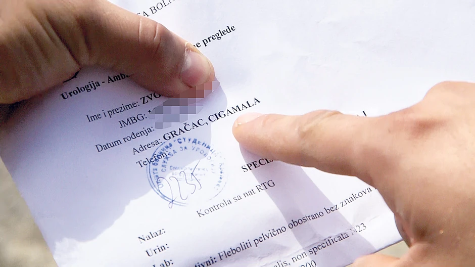 U lekarskim nalazima na mestu gde treba da stoji adresa piše i Cigan-mala