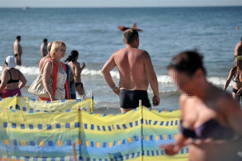 Szczypińska sie lansuje na plaży