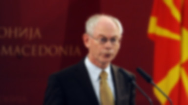 Van Rompuy naciska na Macedonię
