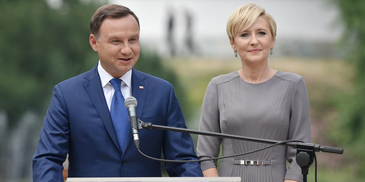 Agata i Andrzej Dudowie