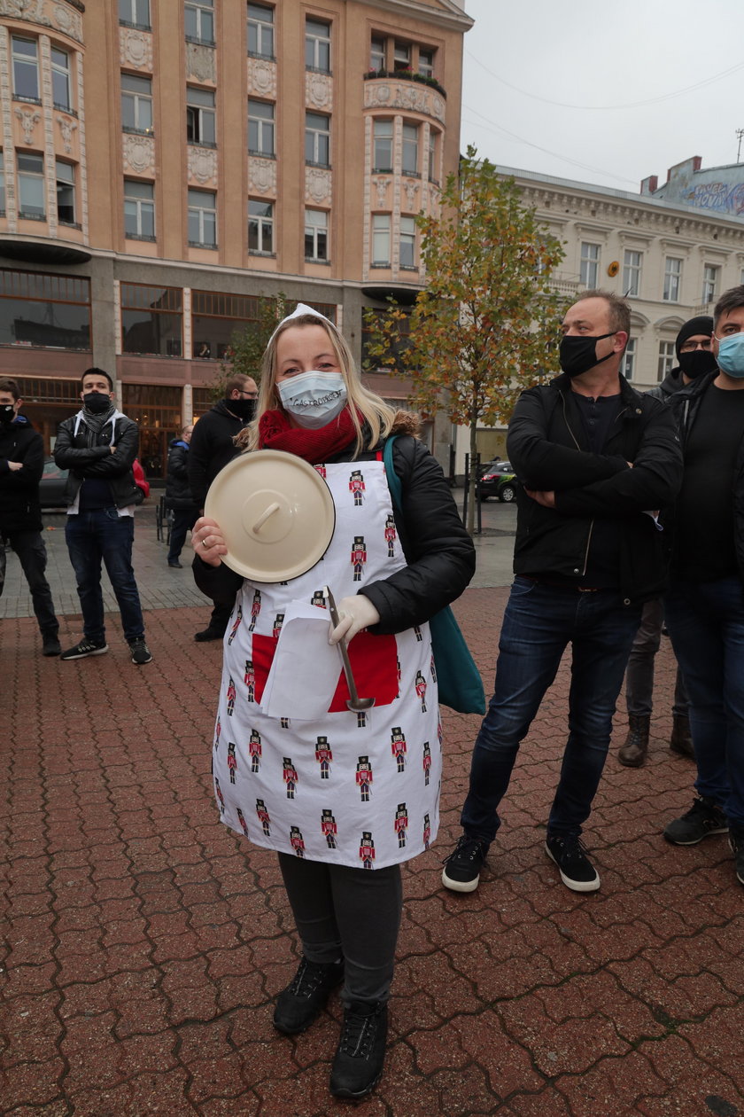 Protest branży gastronomicznej