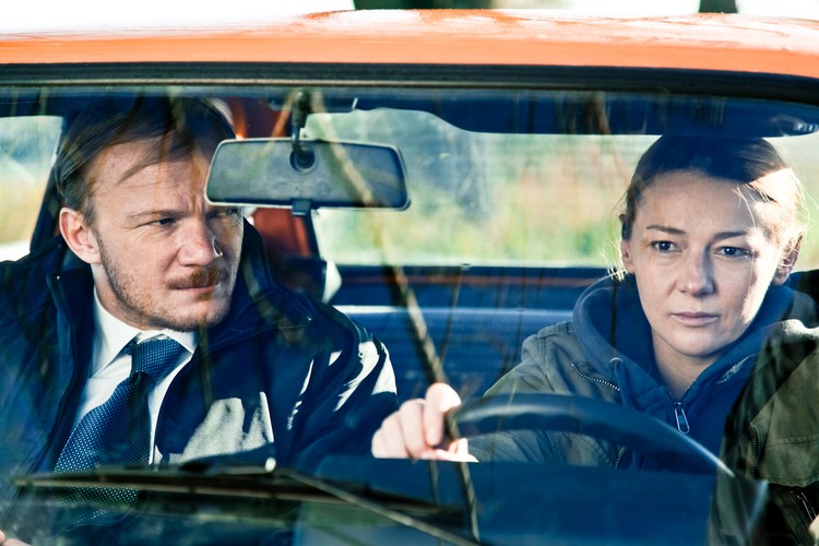 Katarzyna Kwiatkowska i Eryk Lubos w filmie 'Dzień Kobiet'