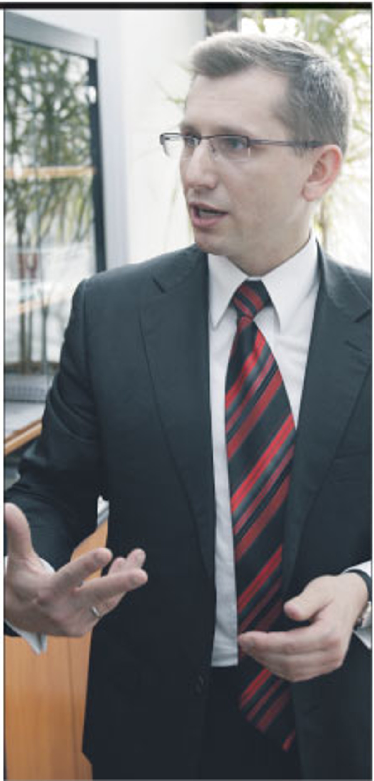 Krzysztof Kwiatkowski, wiceminister sprawiedliwości, senator VII kadencji. W Senacie przewodniczył Komisji Ustawodawczej Fot. Wojciech Górski