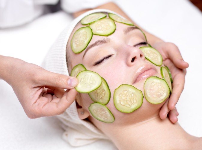 Ogórek dba o urodę