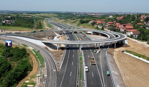 Evo kako izgledaju završni radovi na Obilaznici oko Beograda