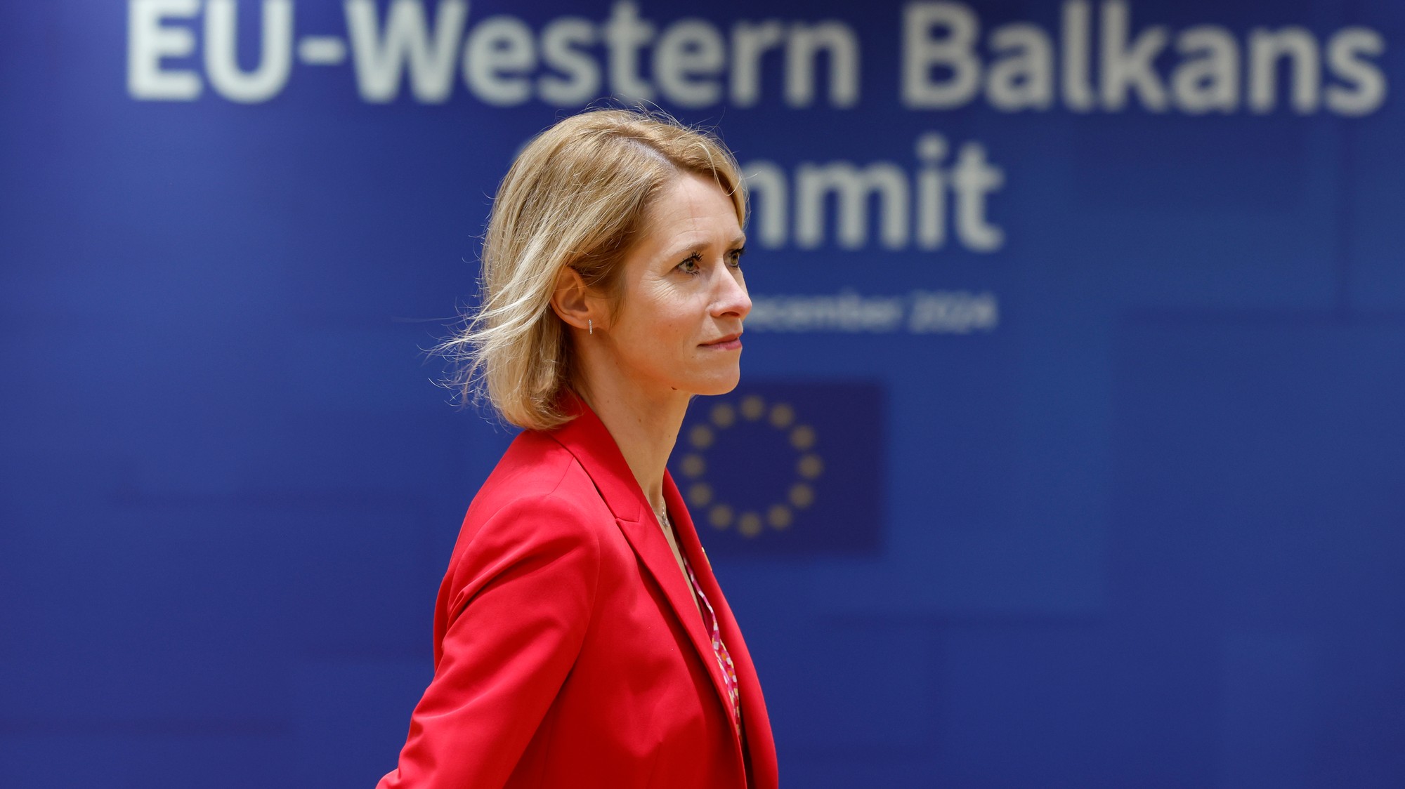 Šéfka európskej diplomacie Kaja Kallasová.