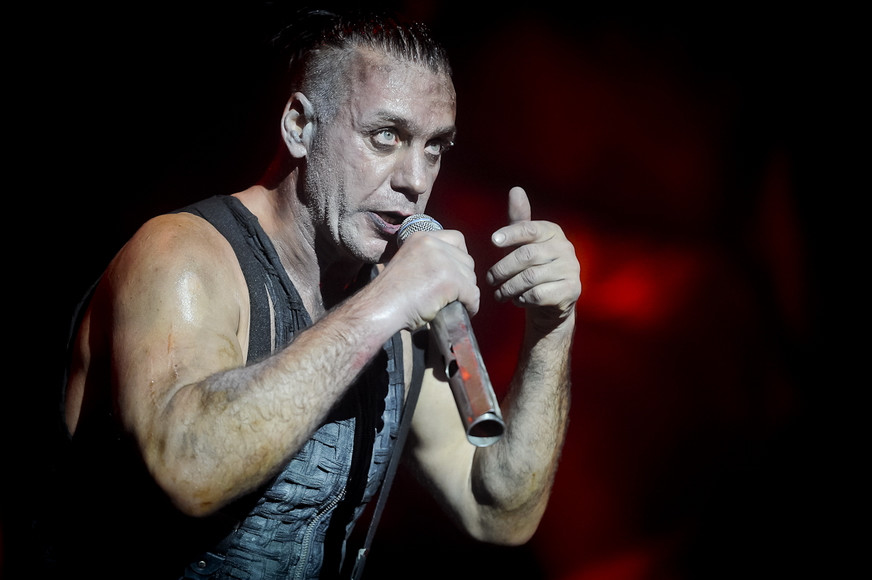 Rammstein w ERGO Arenie w Gdańsku (fot. Artur Rawicz/Onet.)