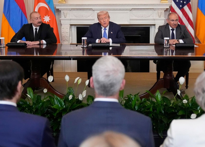 Aliyev Trump Pashinyan