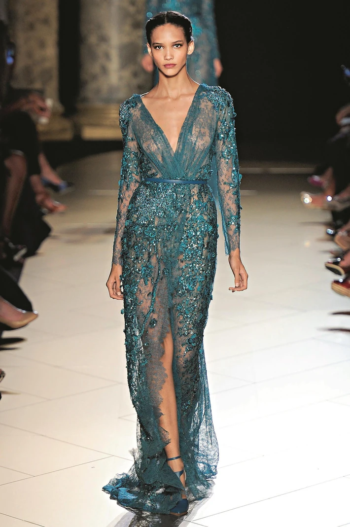 Elie Saab - Couture Autumn Winter 2012 Runway - Paris Haute Couture Fashion Week