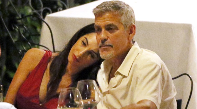 George Clooney és szerelme, Amal Fotó: Northfoto