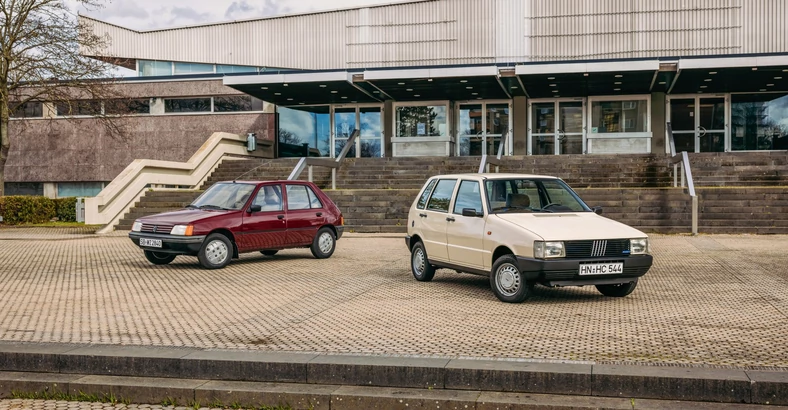 Fiat Uno i Peugeot 205 to prawdziwe kamienie milowe wśród małych europejskich aut.