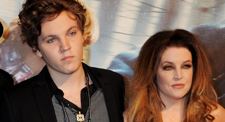 Benjamin Keough and Lisa Marie Presley in 2010.Dave M. Benett/Getty Images