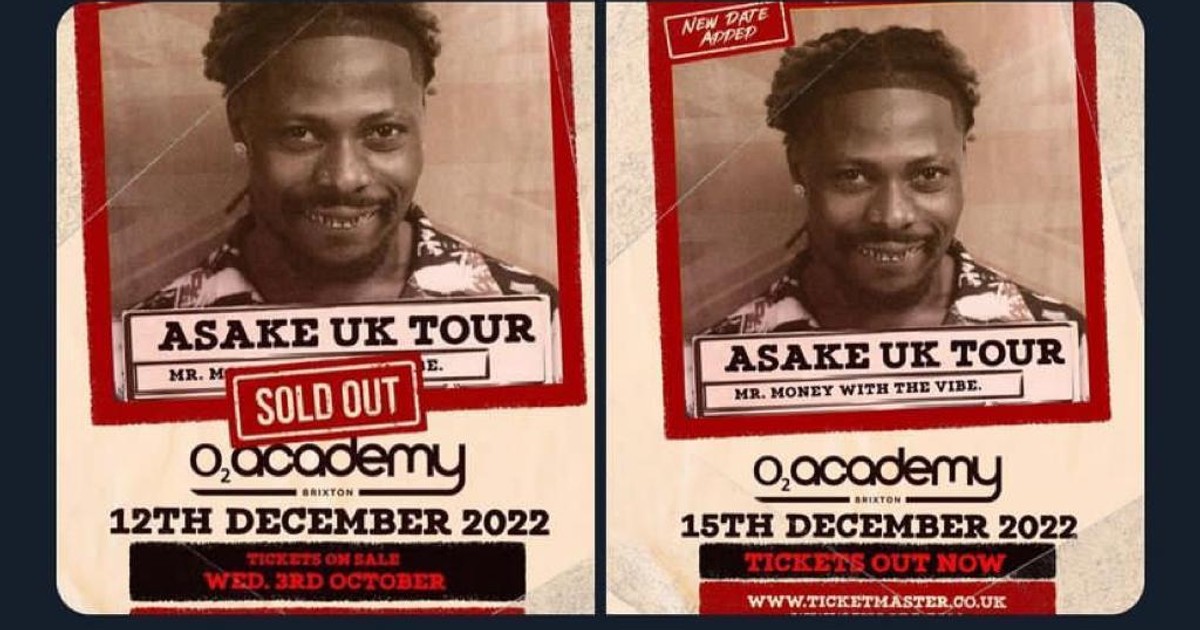 Asake sells out O2 London show in minutes - Vimarsana News