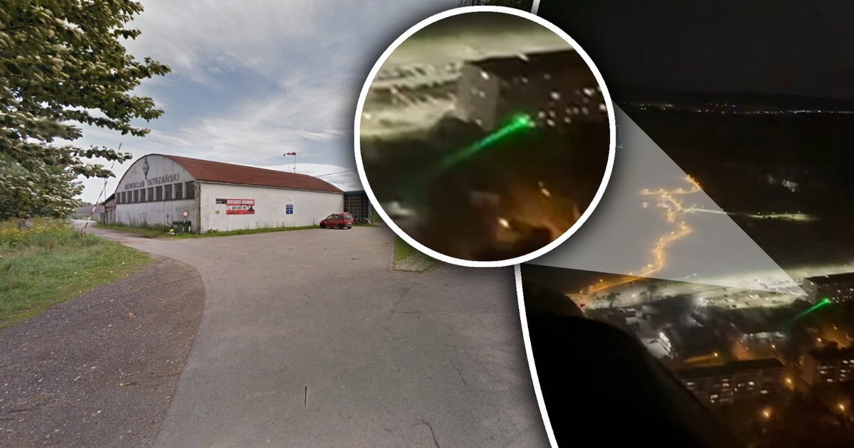 Polscy piloci nagle zobaczyli wiązkę lasera. Szokujące nagranie i wiek sprawcy
