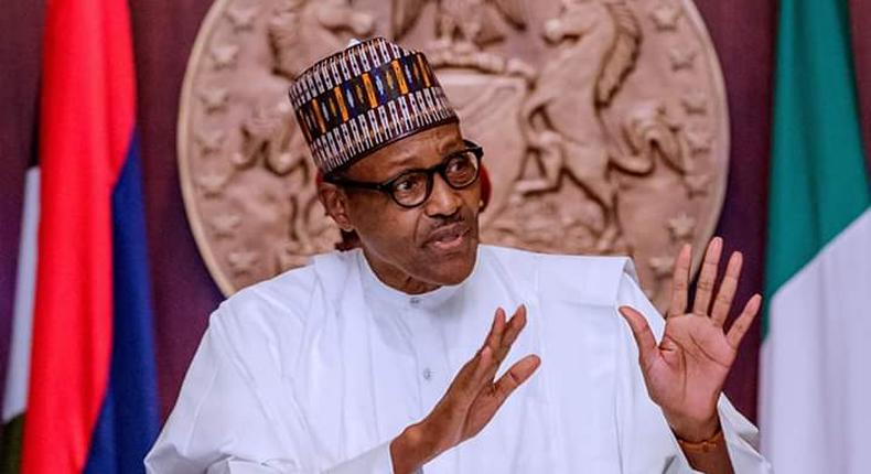 President Muhammadu Buhari is currently in the United Kingdom and he's expected to return on ,Sunday,May 5, 2019. (Twitter-@AbbaAudu01)