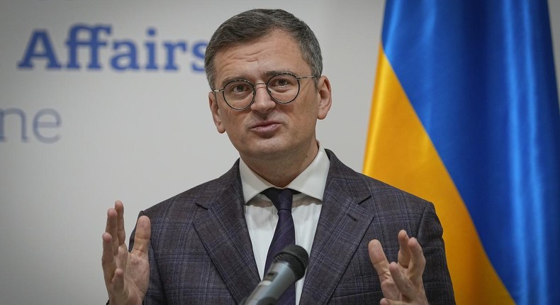 Ukraine foreign minister visits Africa to rally support for Ukraine in Russia conflict