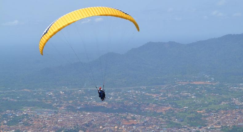 Kwahu paragliding festival