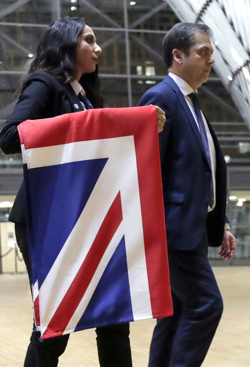 Zastava skinuta sa jarbola u Briselu