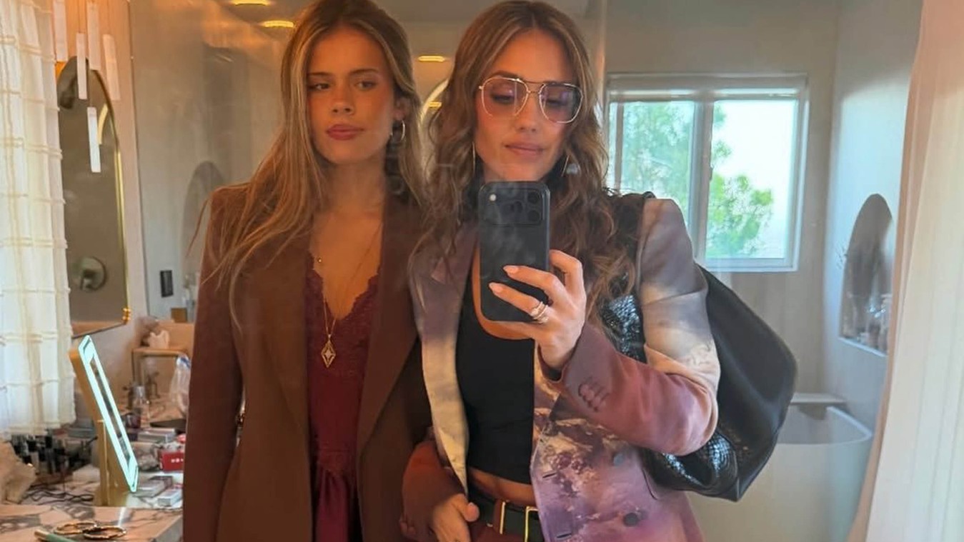 Herečka Jessica Alba a jej dcéra Honor Warren, 25.5. 2026