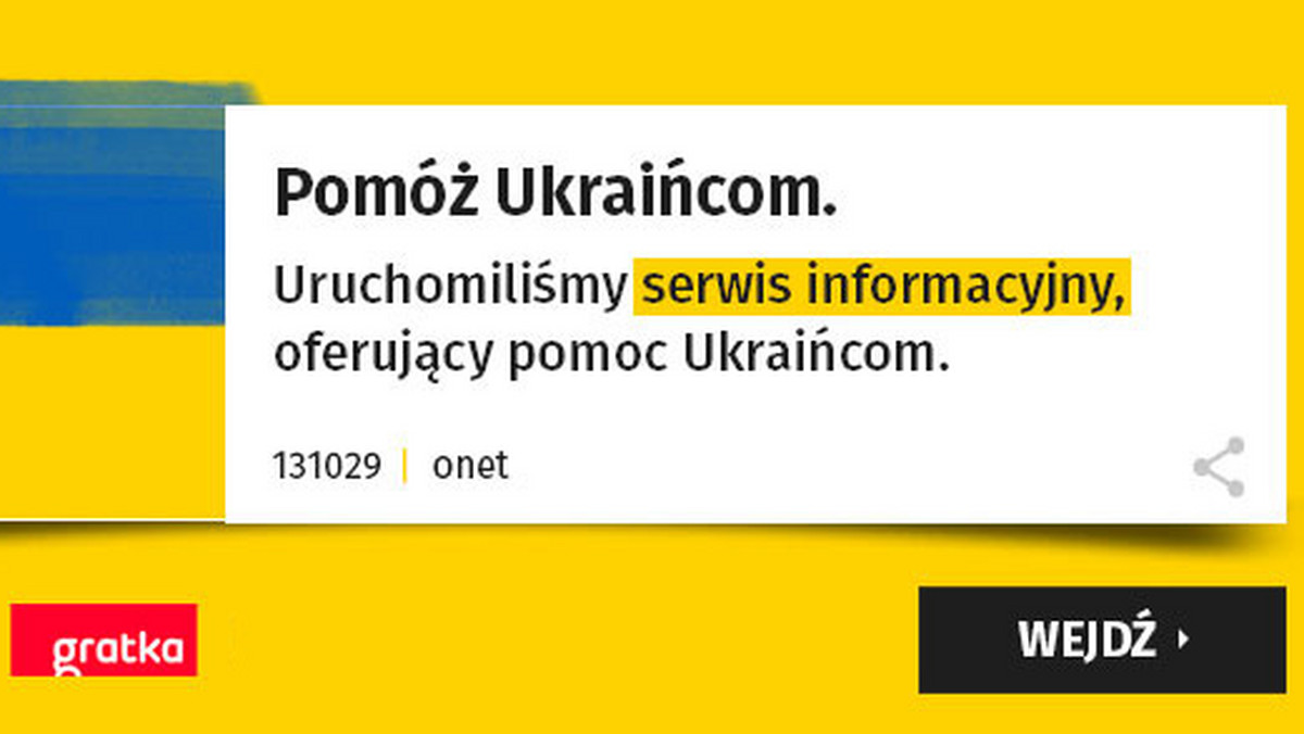 Ogłoszenia dla Polaków oferujących pomoc Ukraińcom. Gratka
