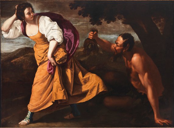 Artemisia Gentileschi, "Corisca and the Satyr" (ok. 1635-7)