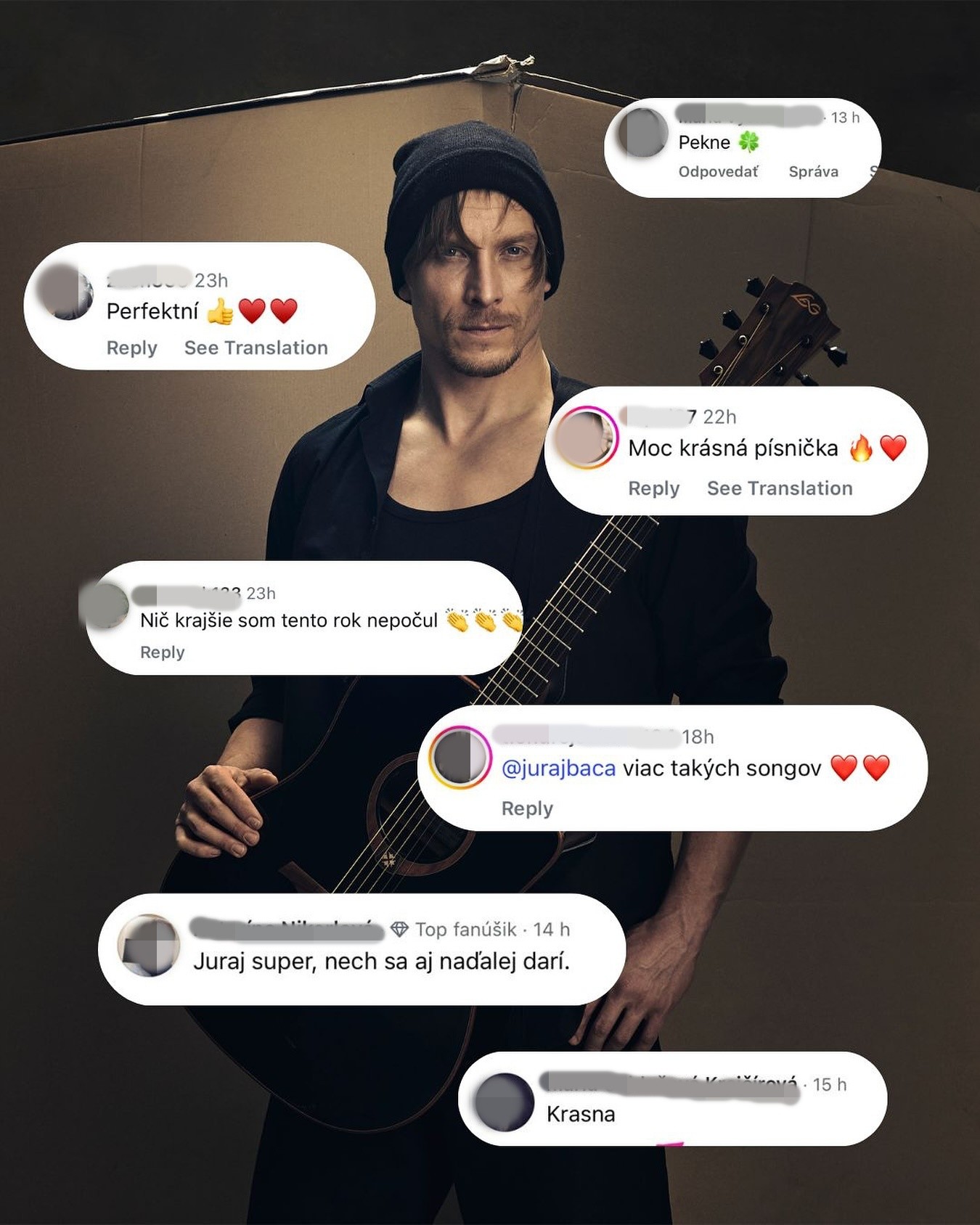 Juraj Bača zverejnil reakcie na svoju novú skladbu.