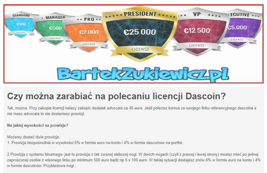Zrzut z ekranu: https://bartekzukiewicz.pl/, wyświetlone 27 stycznia 2021 r.