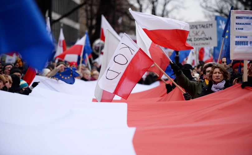 Manifestacja w obronie ładu konstytucyjnego