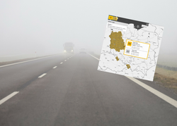 IMGW wydał ostrzeżenia. Jest mgliście i mroźno