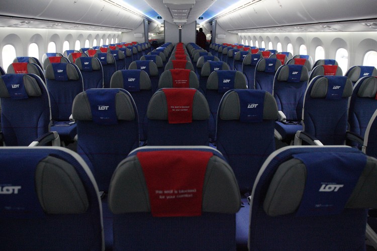 Boeing 787 Dreamliner w Gdańsku