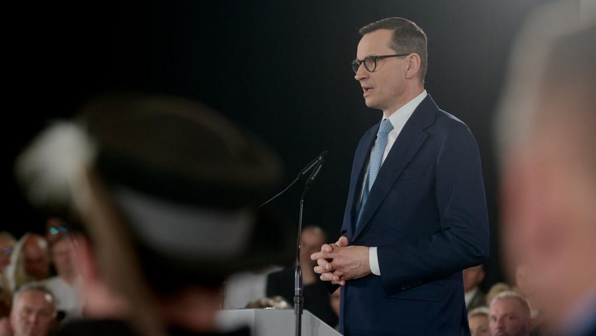 Morawiecki mówi o zbożu z Ukrainy. Cytuje Jana Pawła II i atakuje Tuska