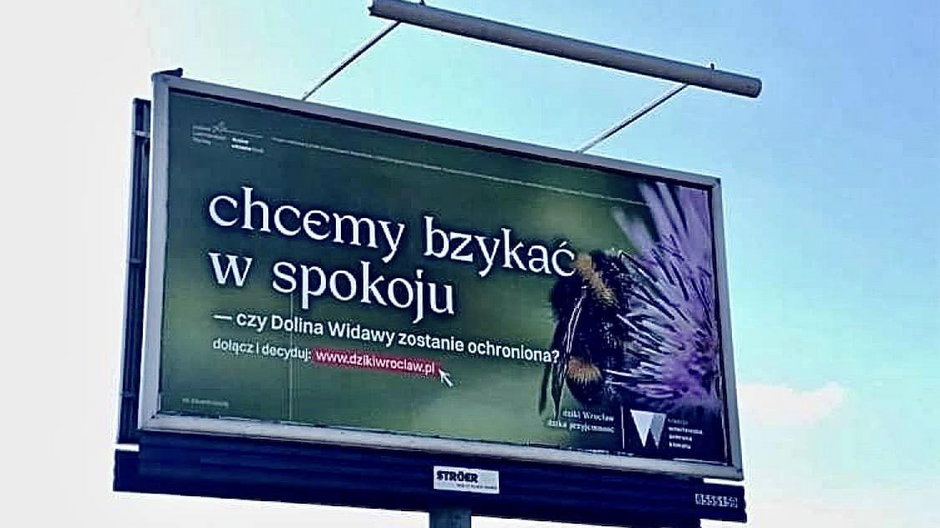 Billboardy wrocławskich aktywistów i ekologów wzbudzały kontrowersje, ale okazały się skuteczne.