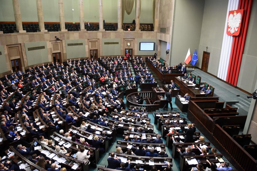 Sala posiedzeń Sejmu