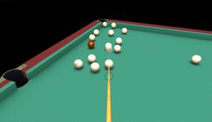 3D Billiard Piramid