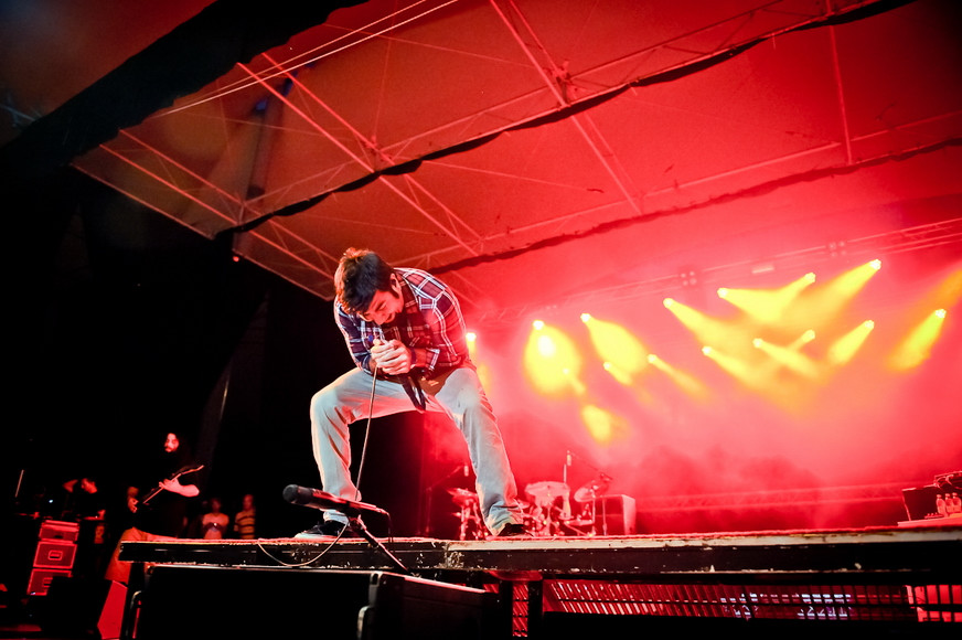 Deftones na Rock in Summer 2011 (fot. Artur Rawicz/Onet.pl)