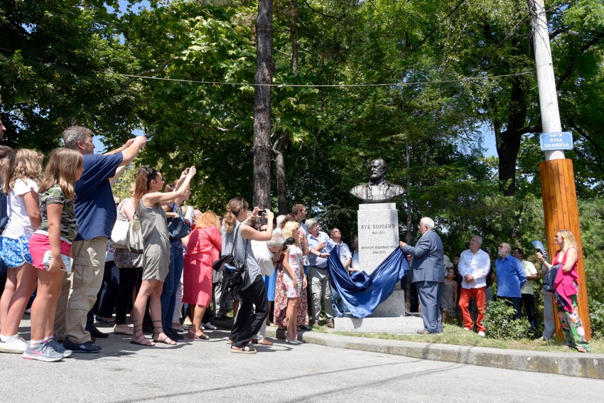 Otkrivanju biste prisustvovali su mnogobrojni Vukovi prijatelji