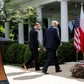 Prezydenci Andrzej Duda i Donald Trump po konferencji prasowej w Białym Domu, Waszyngton, 24 czerwca 2020 r.. Fot. Carlos Barria/REUTERS/Forum 