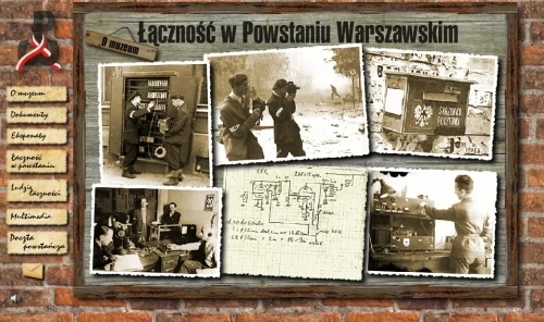 Serwis internetowy Łączność w Powstaniu Warszawskim pozwala poznać trudy codziennej komunikacji między walczącymi powstańcami