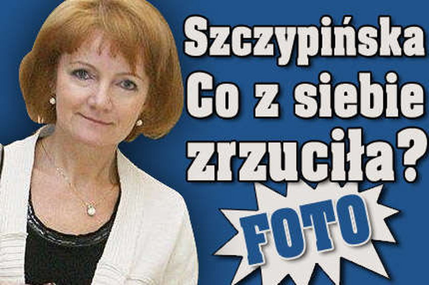 Szczypińska. Co z siebie zrzuciła? FOTO