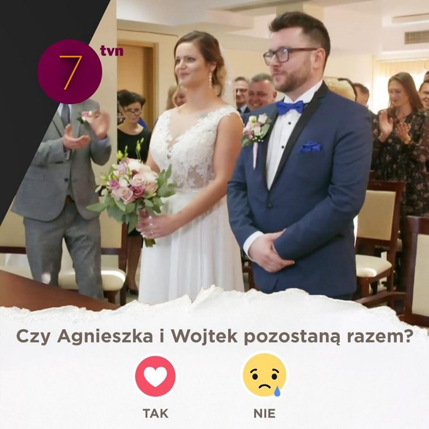 Agnieszka i Wojciech ze "Ślubu od pierwszego wejrzenia"