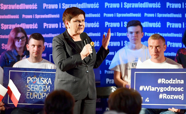 Szydło: Ministrowie, którzy kandydują do europarlamentu, wezmą urlopy