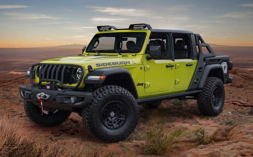 Jeep Gladiator Rubicon Sideburn Concept