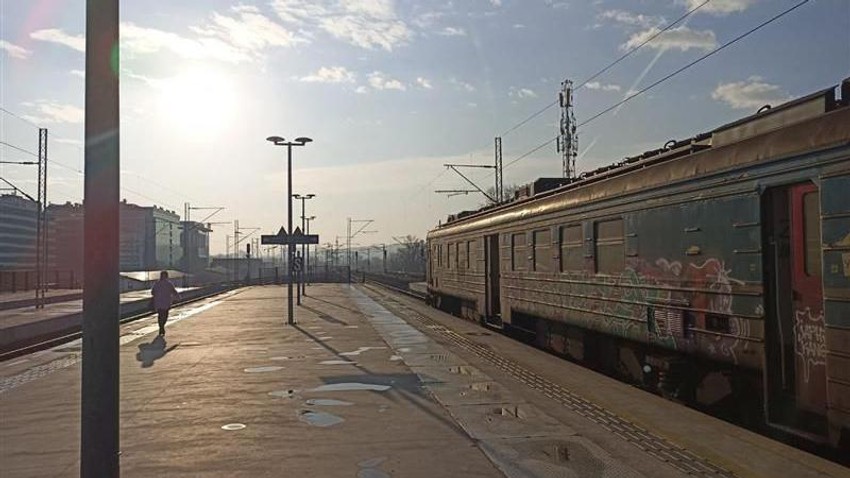Plavi, išarani voz, napravljen u Rigi, i dalje saobraća u Beogradu | Foto: Dušan Milojević
