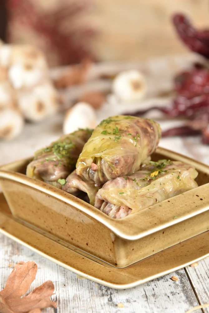 Posna sarma s leblebijama