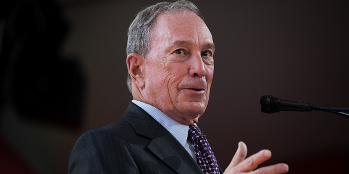 Michael Bloomberg na liście najbogatszych ludzi na świecie magazynu "Forbes" zajmuje 10. miejsce