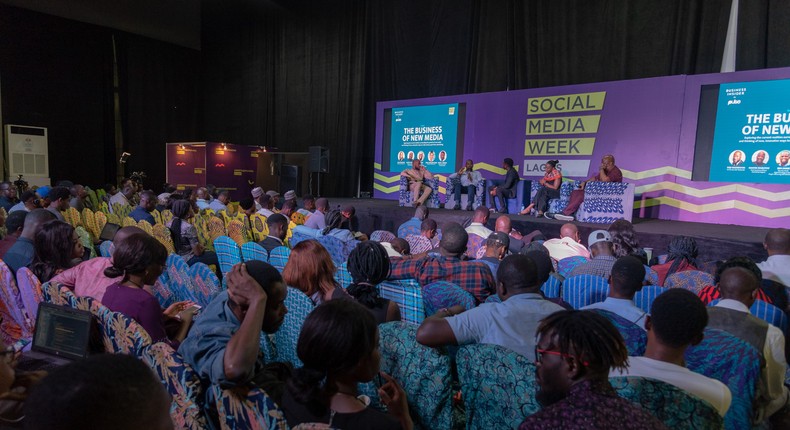 Panelists at the Business Insider SSA By Pulse session at the 2019 SMW Lagos