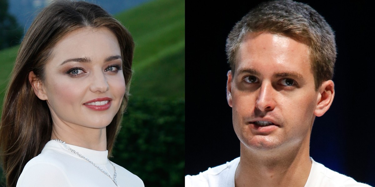 Miranda Kerr, Evan SPIEGEL